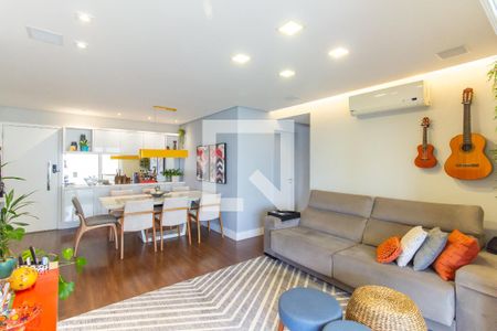 Sala de apartamento à venda com 2 quartos, 94m² em Várzea da Barra Funda, São Paulo