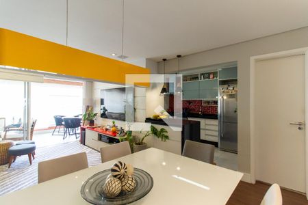 Sala de Jantar de apartamento à venda com 2 quartos, 94m² em Várzea da Barra Funda, São Paulo