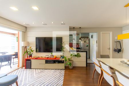 Sala de apartamento à venda com 2 quartos, 94m² em Várzea da Barra Funda, São Paulo