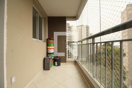 Varanda da Sala de apartamento para alugar com 3 quartos, 69m² em Vila Andrade, São Paulo