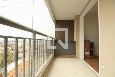 Varanda da Sala de apartamento para alugar com 3 quartos, 69m² em Vila Andrade, São Paulo