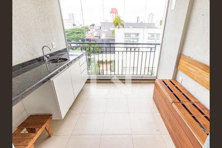 Varanda de apartamento para alugar com 2 quartos, 64m² em Vila Regente Feijó, São Paulo