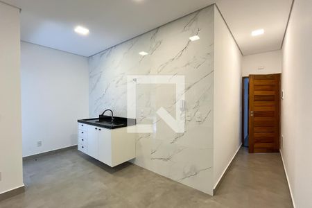 Sala/Cozinha de apartamento para alugar com 1 quarto, 40m² em Jardim Santo Elias, São Paulo