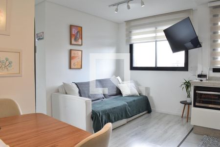 Sala/Cozinha de apartamento para alugar com 1 quarto, 36m² em Centro, Curitiba