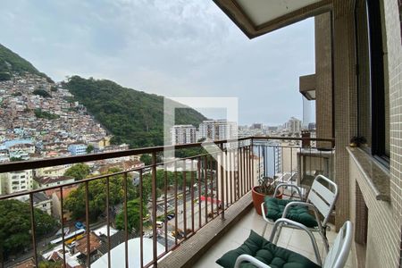 Varanda de apartamento à venda com 2 quartos, 122m² em Botafogo, Rio de Janeiro