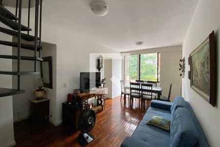 Sala de apartamento à venda com 2 quartos, 122m² em Botafogo, Rio de Janeiro