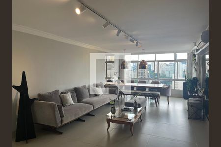 Sala de apartamento à venda com 2 quartos, 125m² em Perdizes, São Paulo