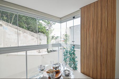 Varanda gourmet de apartamento à venda com 2 quartos, 54m² em Vila Angelina, São Bernardo do Campo