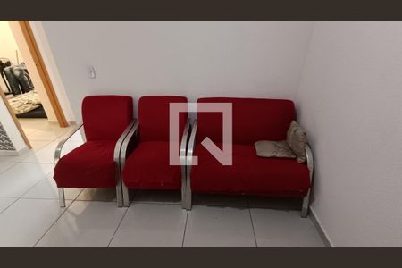 Sala de apartamento para alugar com 2 quartos, 47m² em Caguaçu, Sorocaba