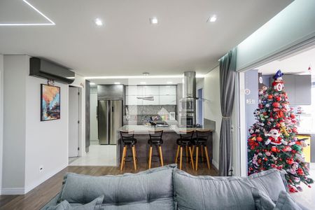 Sala de apartamento à venda com 3 quartos, 119m² em Vila Carrão, São Paulo