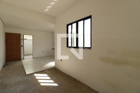 Sala de apartamento à venda com 2 quartos, 55m² em Vila Alice, Santo André