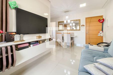 Sala  de apartamento à venda com 2 quartos, 54m² em Baeta Neves, São Bernardo do Campo