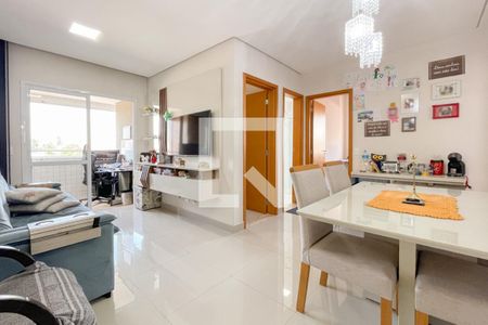 Sala  de apartamento à venda com 2 quartos, 54m² em Baeta Neves, São Bernardo do Campo