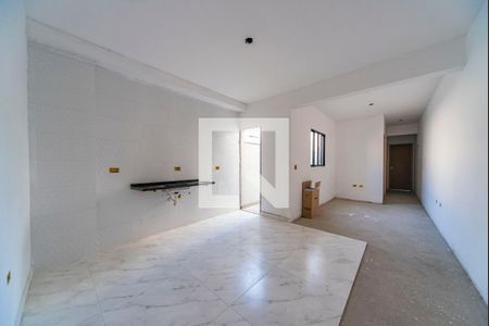 Sala de apartamento à venda com 2 quartos, 55m² em Vila Alice, Santo André