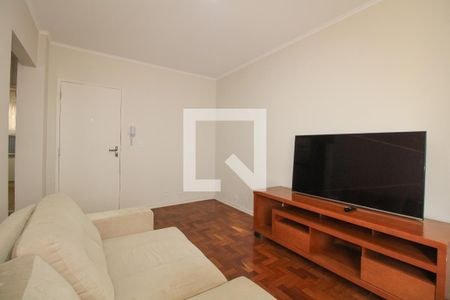 Sala de apartamento para alugar com 1 quarto, 56m² em Bosque, Campinas