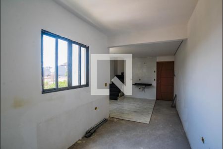 Sala de apartamento à venda com 2 quartos, 110m² em Vila Alice, Santo André