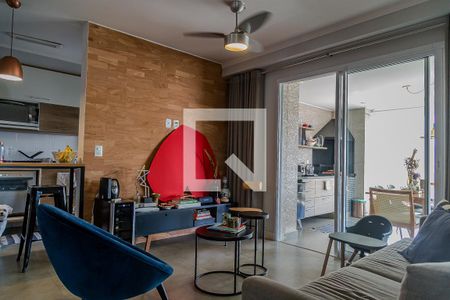 Sala  de apartamento à venda com 2 quartos, 90m² em Jardim Prudência, São Paulo