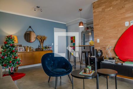 Sala de apartamento à venda com 2 quartos, 90m² em Jardim Prudência, São Paulo