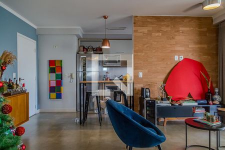 Sala de apartamento à venda com 2 quartos, 90m² em Jardim Prudência, São Paulo