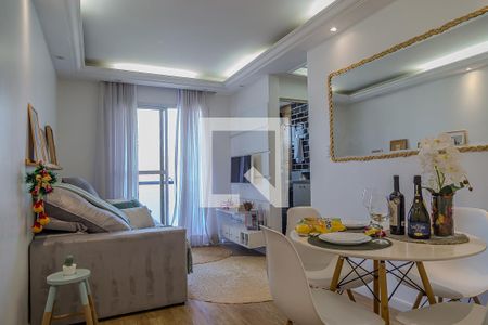 Sala de apartamento para alugar com 2 quartos, 55m² em Chácara Inglesa, São Paulo