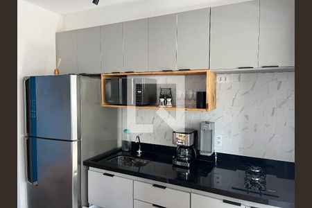 Cozinha de apartamento para alugar com 1 quarto, 32m² em Lapa, São Paulo