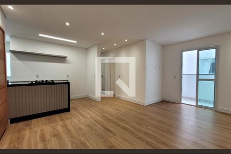 Sala de apartamento para alugar com 3 quartos, 70m² em Jardim, Santo André