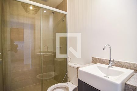 Banheiro de apartamento para alugar com 1 quarto, 54m² em Piratininga, Niterói