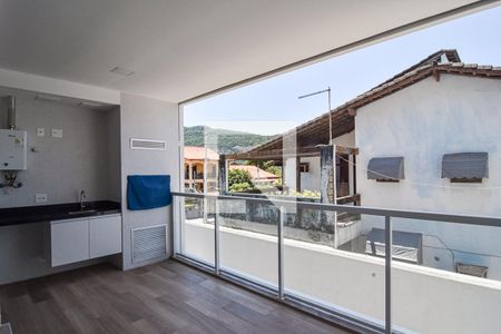 Varanda Quarto de apartamento para alugar com 1 quarto, 54m² em Piratininga, Niterói