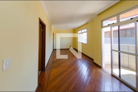 Sala de apartamento à venda com 3 quartos, 103m² em Caiçara-adelaide, Belo Horizonte