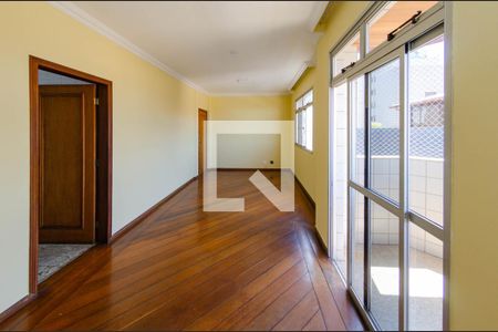 Sala de apartamento à venda com 3 quartos, 103m² em Caiçara-adelaide, Belo Horizonte