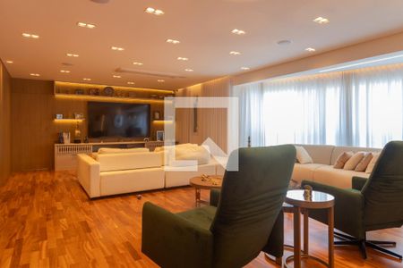 Sala de apartamento à venda com 4 quartos, 173m² em Panamby, São Paulo