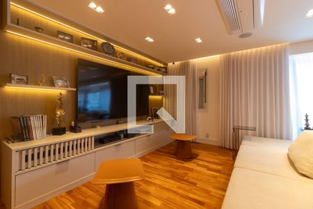 Sala de apartamento à venda com 4 quartos, 173m² em Panamby, São Paulo