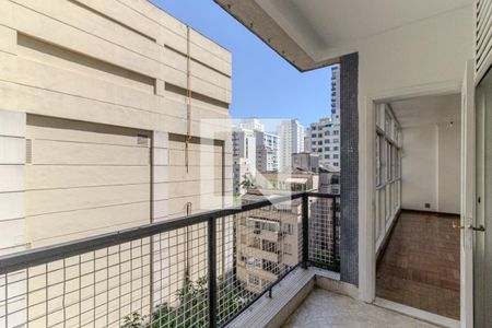 Varanda de apartamento à venda com 2 quartos, 99m² em Santa Cecilia, São Paulo