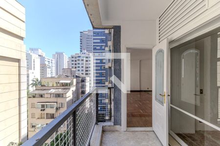 Varanda de apartamento à venda com 2 quartos, 99m² em Santa Cecilia, São Paulo