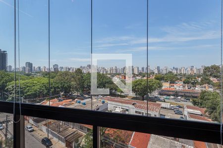 Varanda Studio de kitnet/studio para alugar com 1 quarto, 29m² em Vila Olímpia, São Paulo