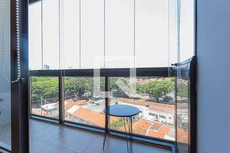 Varanda Studio de kitnet/studio para alugar com 1 quarto, 29m² em Vila Olímpia, São Paulo