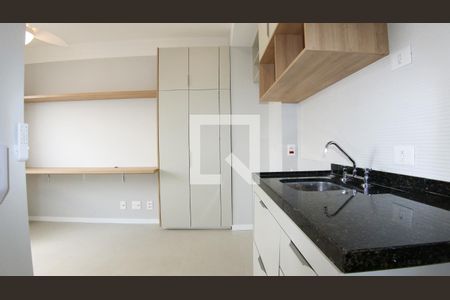 Sala - Cozinha de apartamento para alugar com 1 quarto, 31m² em Vila Prudente, São Paulo