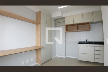 Sala - Cozinha de apartamento para alugar com 1 quarto, 31m² em Vila Prudente, São Paulo