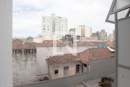 Sala / Quarto Vista de kitnet/studio para alugar com 1 quarto, 35m² em Centro Histórico, Porto Alegre