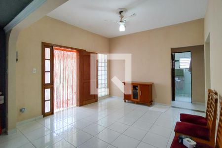 Sala de casa para alugar com 3 quartos, 127m² em Vila Caiçara, Praia Grande