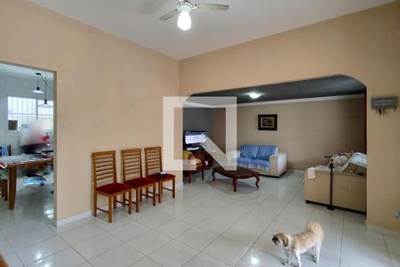 Sala de casa para alugar com 3 quartos, 127m² em Vila Caiçara, Praia Grande