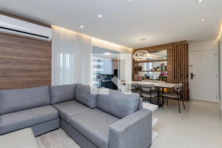 Sala de apartamento à venda com 3 quartos, 116m² em Jardim das Acacias, São Paulo