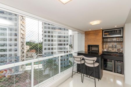 Varanda de apartamento à venda com 3 quartos, 116m² em Jardim das Acacias, São Paulo