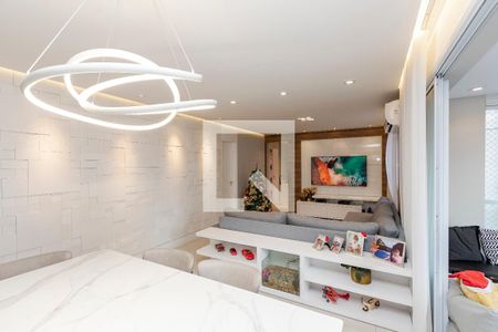 Sala de apartamento à venda com 3 quartos, 116m² em Jardim das Acacias, São Paulo