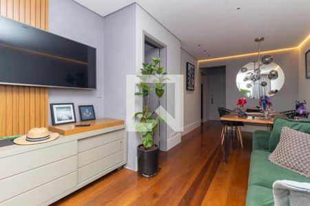 Sala de apartamento à venda com 2 quartos, 64m² em Vila Dom Pedro I, São Paulo