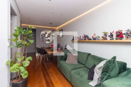 Sala de apartamento à venda com 2 quartos, 64m² em Vila Dom Pedro I, São Paulo