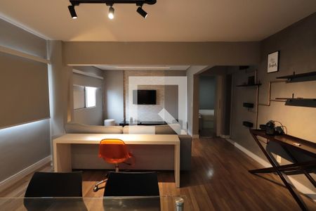 Sala de apartamento para alugar com 1 quarto, 50m² em Vila Gomes Cardim, São Paulo