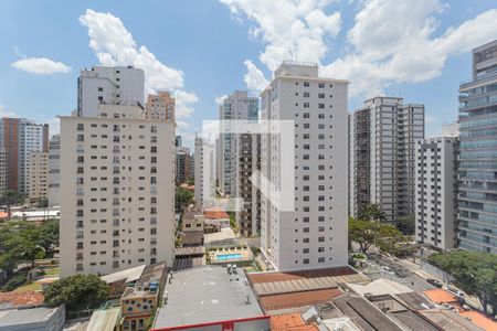 Vista de apartamento para alugar com 1 quarto, 42m² em Moema, São Paulo