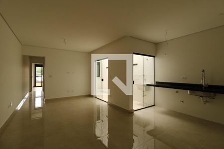 Sala de apartamento para alugar com 2 quartos, 67m² em Parque das Nações, Santo André