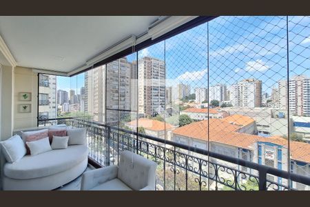 Varanda de apartamento à venda com 3 quartos, 123m² em Pompeia, São Paulo